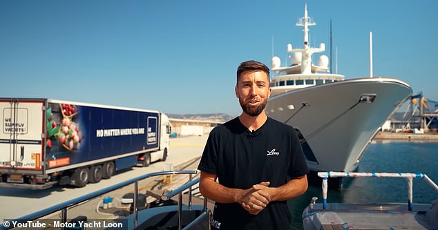 Chef who works on $75 MILLION superyacht reveals it costs a staggering $100,000 to stock the fridges – as he shares the most common on-board requests