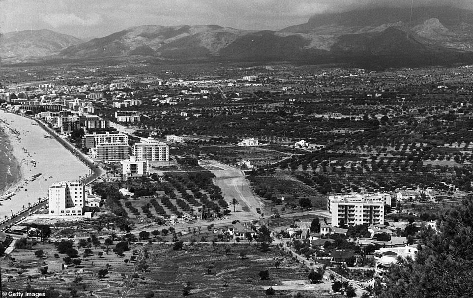 Fascinating then-and-now photos show how Spain’s Benidorm transformed from a tiny fishing village into one of Britain’s favourite and brashest package holiday resorts