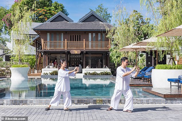 Is THIS one of the world’s best wellness hotels? Inside the award-winning retreat where guests fight burnout and practice ‘monk level’ meditation