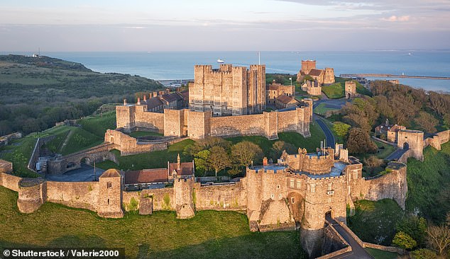 Our knight in a castle! A stay in the grounds of Dover’s storied fortress while exploring its new siege-themed playground makes a memorable history lesson