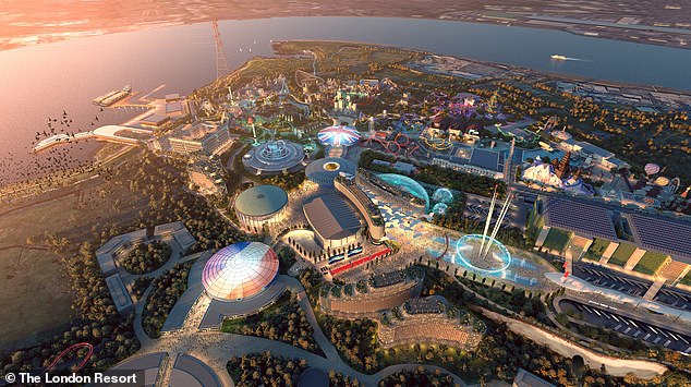 The ride’s over! Killer blow for £3.5bn ‘British Disneyland’ theme park in Kent as developers put land up for sale