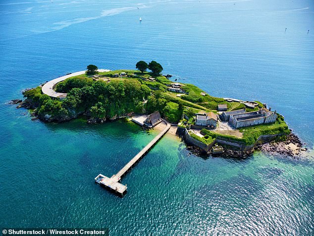 Would YOU be brave enough to take on this £6m island off Plymouth, with its gory history, secret military tunnels and even resident amorous ghosts?