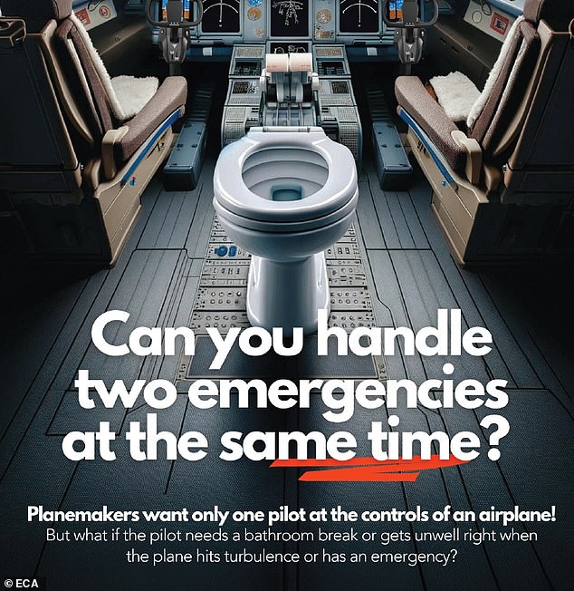 Would YOU be happy flying in a plane with only one pilot at the controls? Pilots’ union launches campaign to warn against Airbus push to replace humans in the cockpit with automation