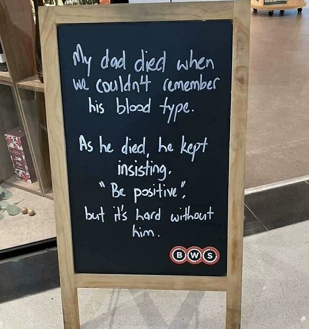 Hilarious signs left social media users around the world in hysterics