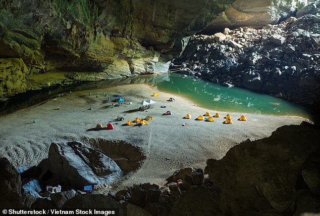 I slept in the world’s largest cave, discovered by accident in 1990 and so big it has its own jungle, river and WEATHER… and could house a 60-storey skyscraper