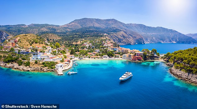 Kefalonia goes all out for glamour: Greece’s quiet natural beauty with ‘unspoilt beaches’ has a new luxury hotel – and it’s got ‘glorious Ionian Sea views’