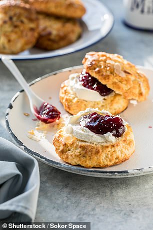 The great British scone debate is SETTLED: Food scientists finally reveal whether you should put jam or cream first – so, do you agree?