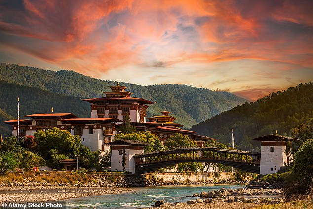 Blessed be Bhutan: SARA WHEELER is mesmerised by the mountain kingdom, where the tranquillity is broken only by chanting monks (and the occasional yak herder)