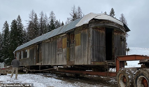 Idaho plumber transforms 120-year-old cat-infested train wreck – and it’s making him a fortune