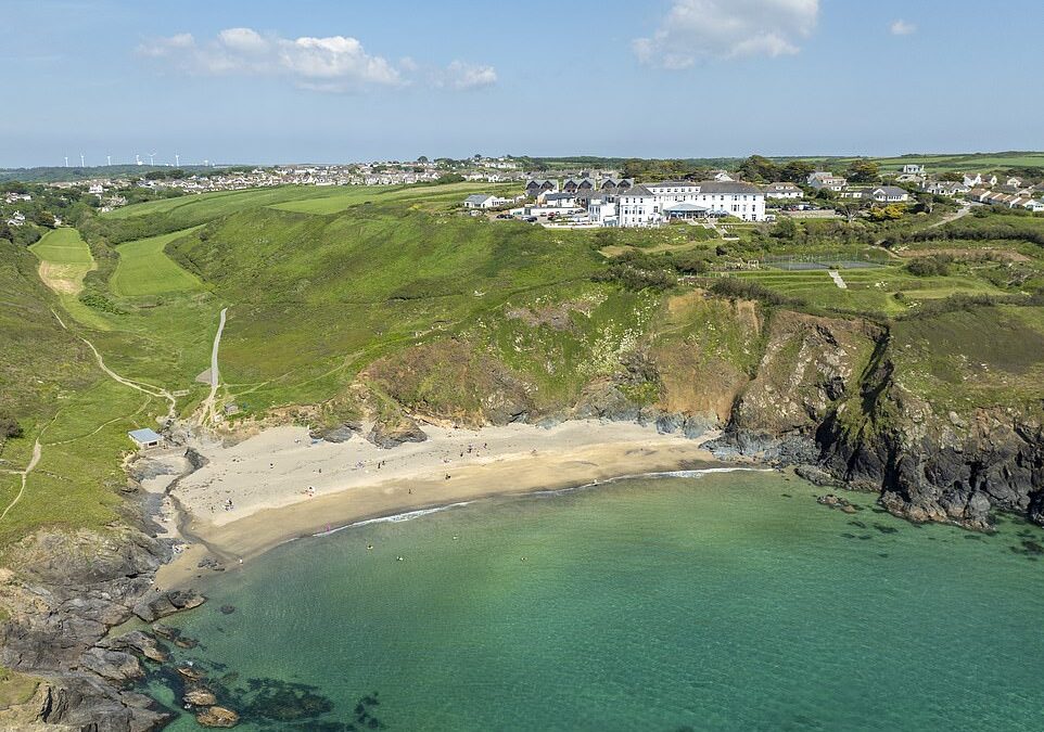 Inside the Cornish cliff-edge hotel with one of England’s most beautiful coastal views (and a stunning private golden-sand beach)