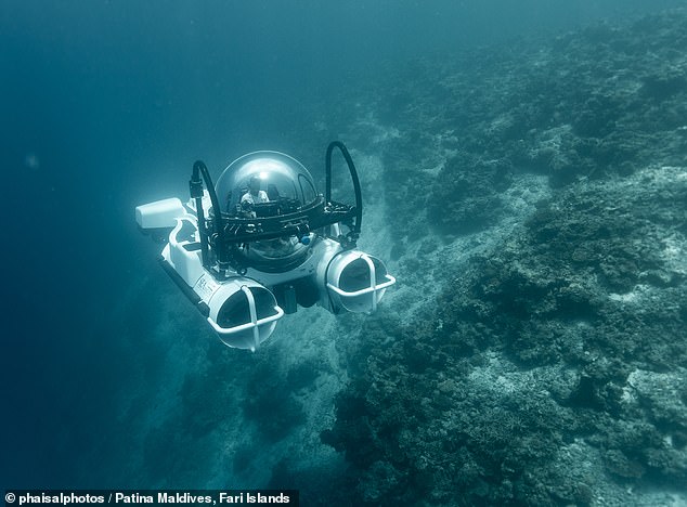 A reef-reshing way to see paradise! Trying out an incredible submarine sightseeing trip in the Maldives (and there’s always the underwater spa if you’re claustrophobic)