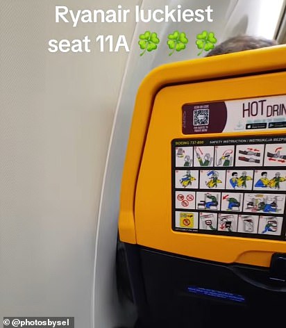 Is 11A on a Ryanair flight the worst airline seat in the world? Find out why flyers take to social media to warn others about booking the dreaded berth